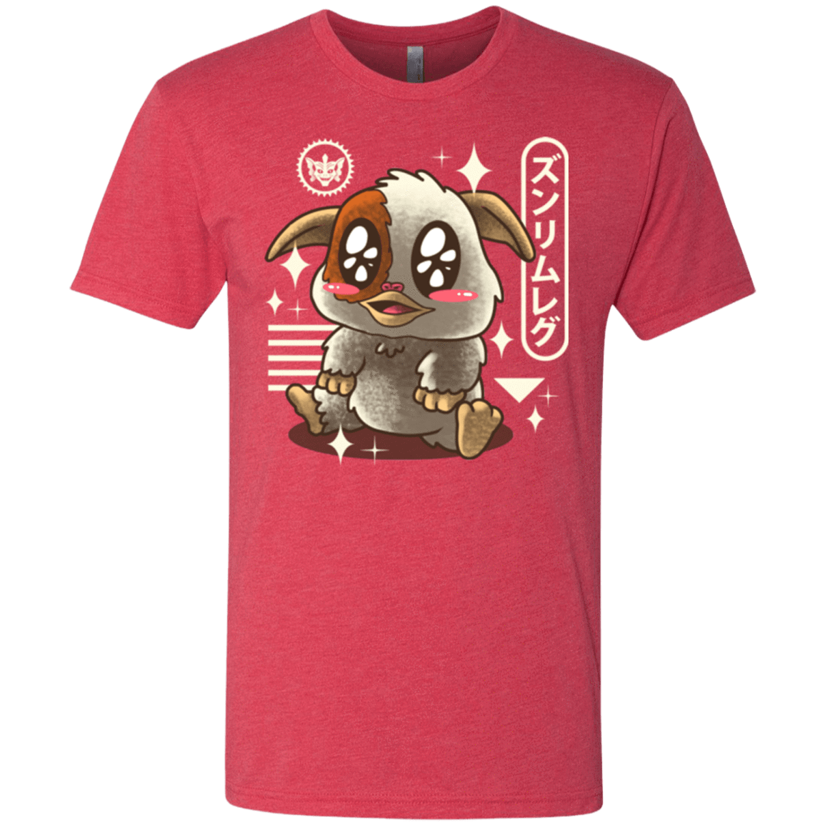T-Shirts Vintage Red / Small Kawaii Mogwai Men's Triblend T-Shirt