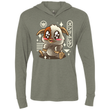 T-Shirts Kawaii Mogwai Triblend Long Sleeve Hoodie Tee