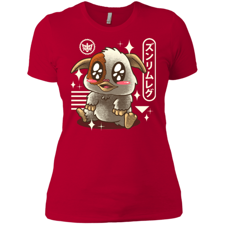 T-Shirts Red / X-Small Kawaii Mogwai Women's Premium T-Shirt