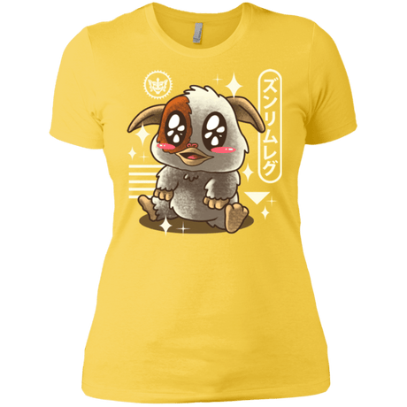 T-Shirts Vibrant Yellow / X-Small Kawaii Mogwai Women's Premium T-Shirt