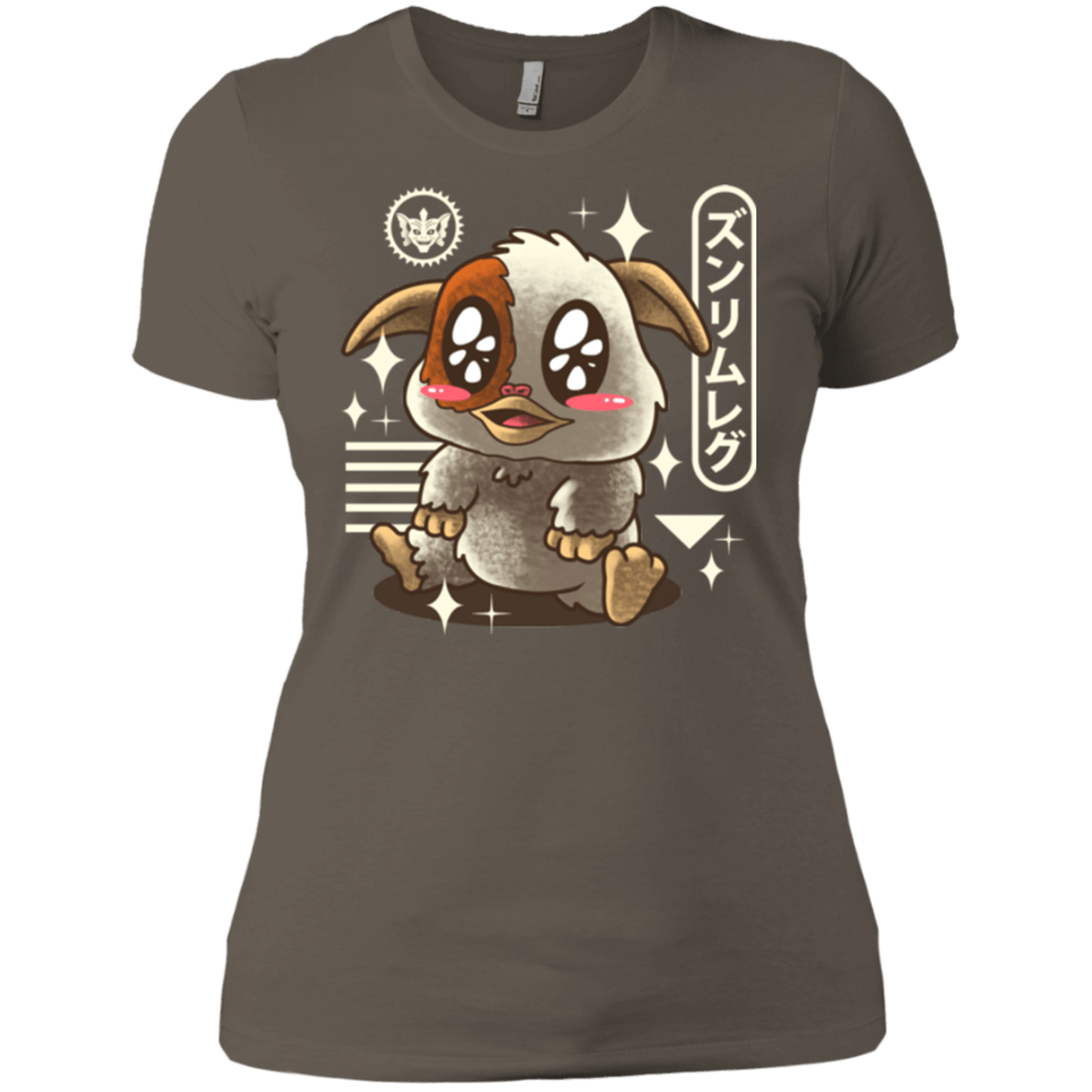 T-Shirts Warm Grey / X-Small Kawaii Mogwai Women's Premium T-Shirt