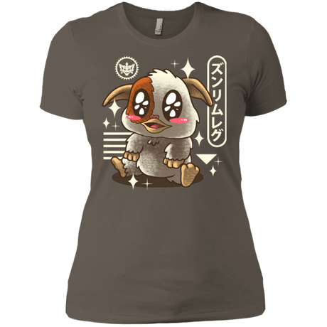 T-Shirts Warm Grey / X-Small Kawaii Mogwai Women's Premium T-Shirt
