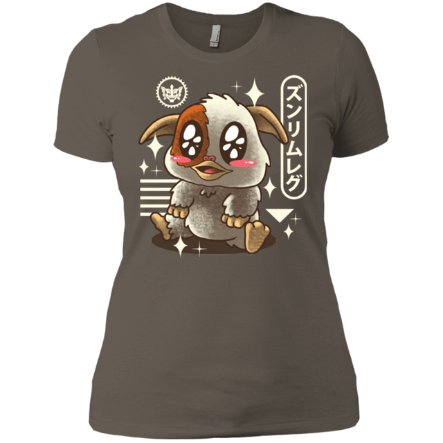 T-Shirts Warm Grey / X-Small Kawaii Mogwai Women's Premium T-Shirt