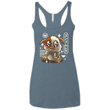 T-Shirts Indigo / X-Small Kawaii Mogwai Women's Triblend Racerback Tank