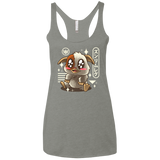 T-Shirts Venetian Grey / X-Small Kawaii Mogwai Women's Triblend Racerback Tank