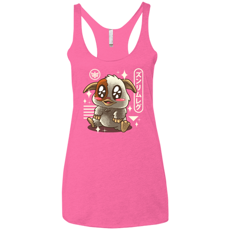 T-Shirts Vintage Pink / X-Small Kawaii Mogwai Women's Triblend Racerback Tank