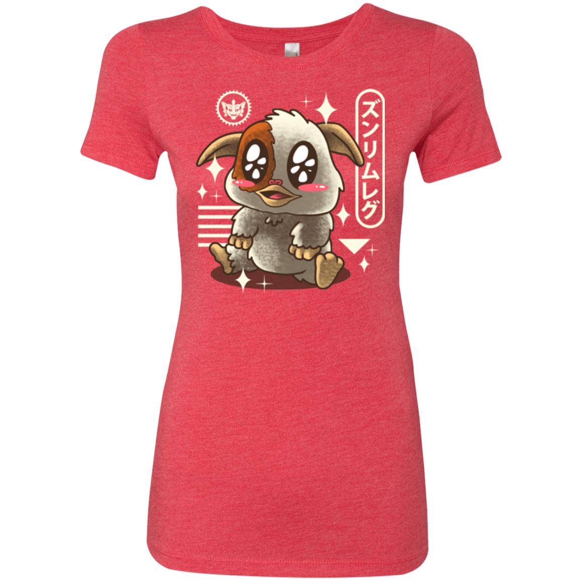 T-Shirts Vintage Red / Small Kawaii Mogwai Women's Triblend T-Shirt