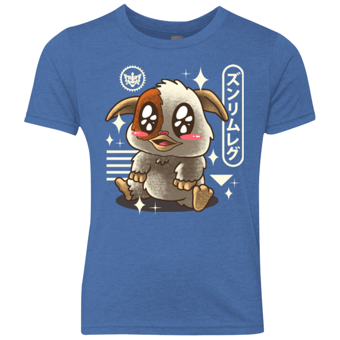 T-Shirts Vintage Royal / YXS Kawaii Mogwai Youth Triblend T-Shirt