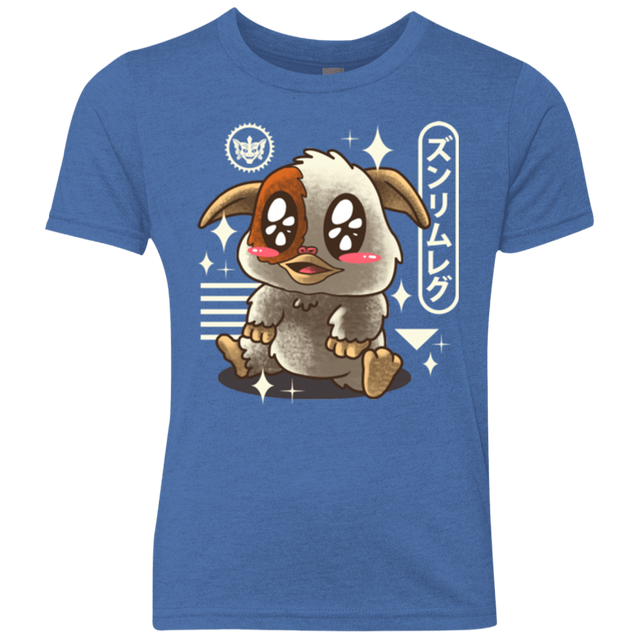 T-Shirts Vintage Royal / YXS Kawaii Mogwai Youth Triblend T-Shirt