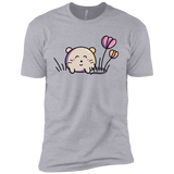 T-Shirts Heather Grey / YXS Kawaii Mouse and Tulips Boys Premium T-Shirt