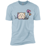 T-Shirts Light Blue / YXS Kawaii Mouse and Tulips Boys Premium T-Shirt