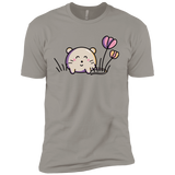 T-Shirts Light Grey / YXS Kawaii Mouse and Tulips Boys Premium T-Shirt