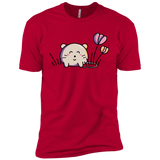 T-Shirts Red / YXS Kawaii Mouse and Tulips Boys Premium T-Shirt