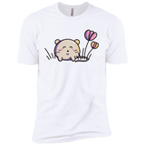 T-Shirts White / YXS Kawaii Mouse and Tulips Boys Premium T-Shirt