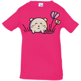 T-Shirts Hot Pink / 6 Months Kawaii Mouse and Tulips Infant Premium T-Shirt