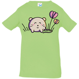 T-Shirts Key Lime / 6 Months Kawaii Mouse and Tulips Infant Premium T-Shirt