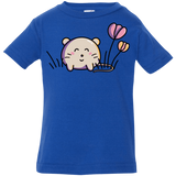 T-Shirts Royal / 6 Months Kawaii Mouse and Tulips Infant Premium T-Shirt