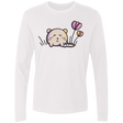 T-Shirts White / S Kawaii Mouse and Tulips Men's Premium Long Sleeve