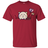 T-Shirts Cardinal / S Kawaii Mouse and Tulips T-Shirt