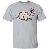 T-Shirts Sport Grey / S Kawaii Mouse and Tulips T-Shirt