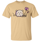 T-Shirts Vegas Gold / S Kawaii Mouse and Tulips T-Shirt