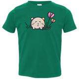 T-Shirts Kelly / 2T Kawaii Mouse and Tulips Toddler Premium T-Shirt