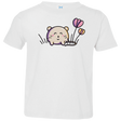 T-Shirts White / 2T Kawaii Mouse and Tulips Toddler Premium T-Shirt