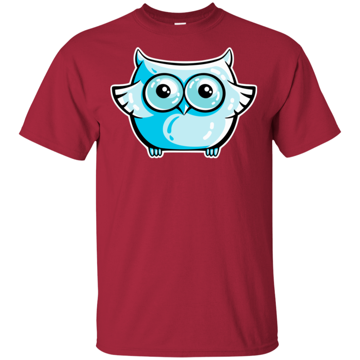 T-Shirts Cardinal / S Kawaii Owl T-Shirt