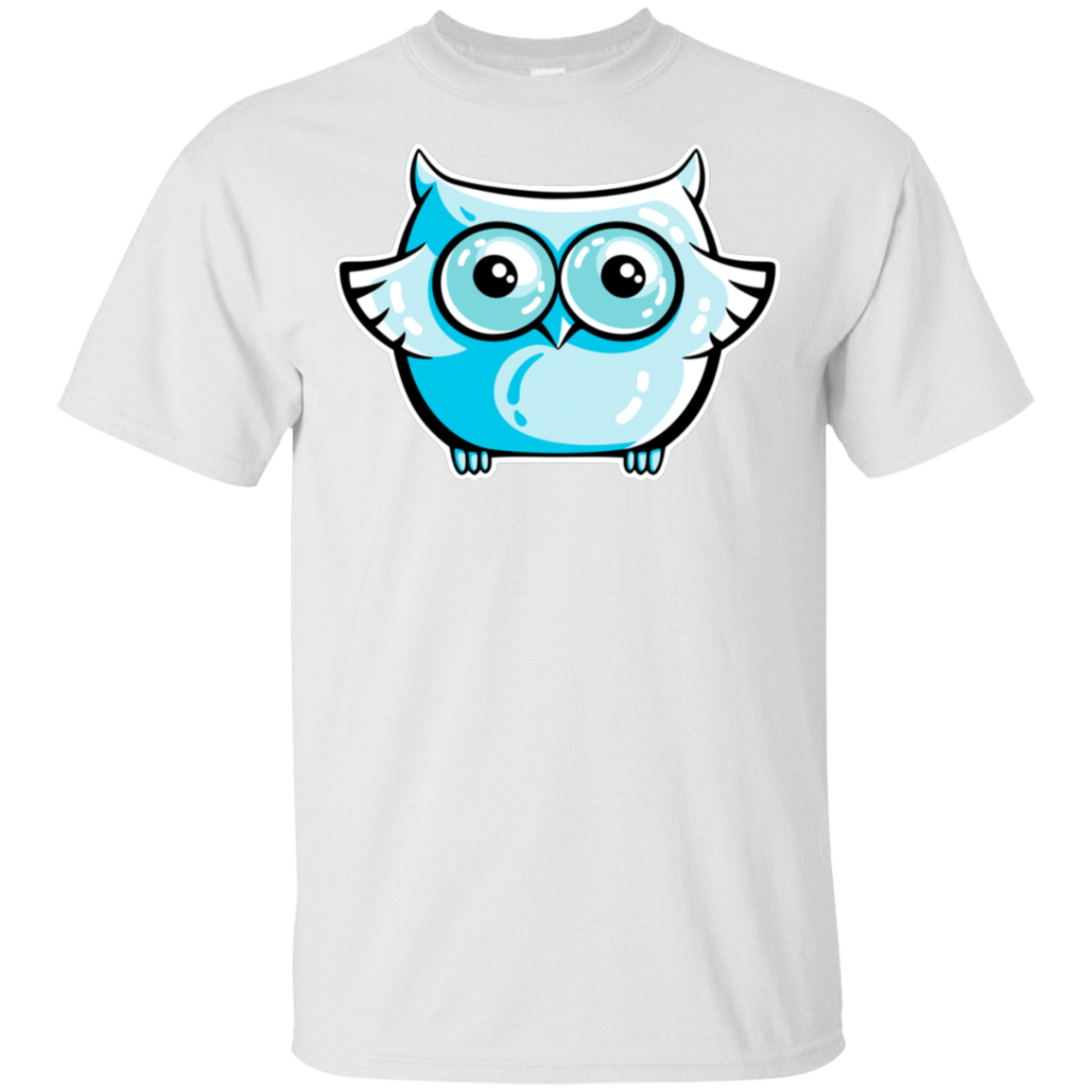 T-Shirts White / S Kawaii Owl T-Shirt
