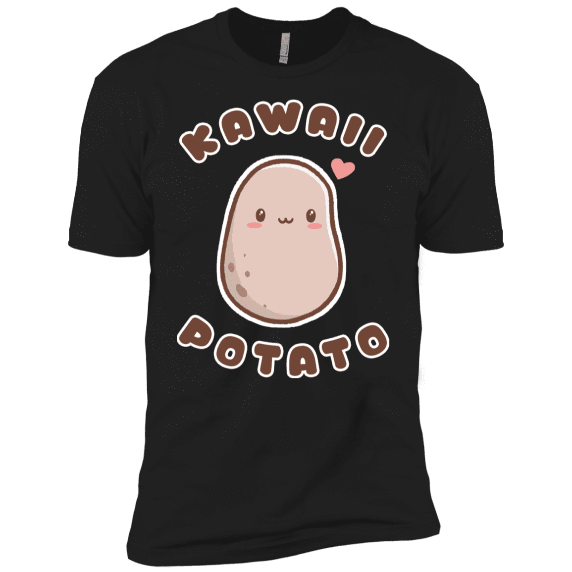 T-Shirts Black / YXS Kawaii Potato Boys Premium T-Shirt