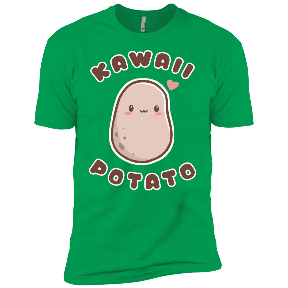 T-Shirts Kelly Green / YXS Kawaii Potato Boys Premium T-Shirt