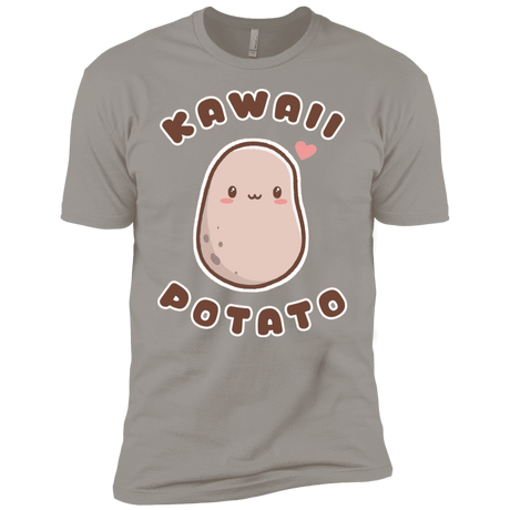 T-Shirts Light Grey / YXS Kawaii Potato Boys Premium T-Shirt