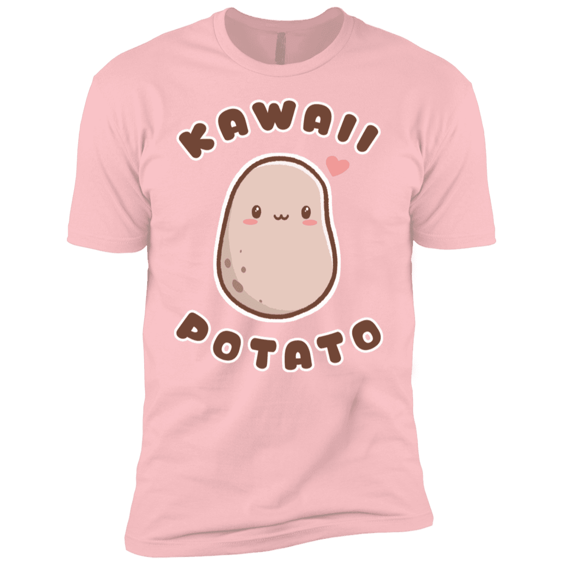 T-Shirts Light Pink / YXS Kawaii Potato Boys Premium T-Shirt