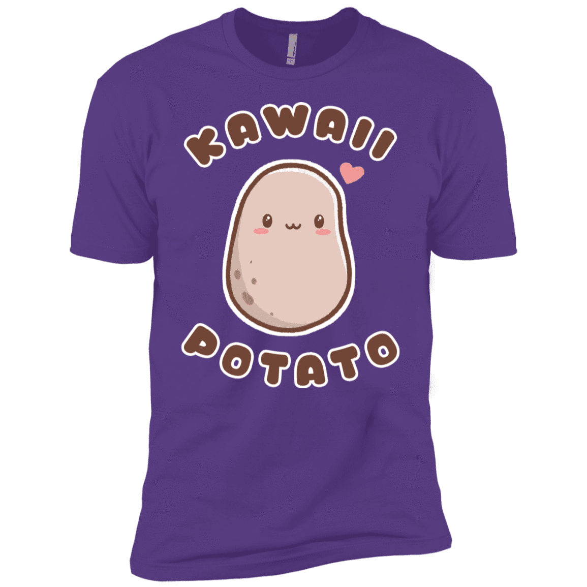 T-Shirts Purple Rush / YXS Kawaii Potato Boys Premium T-Shirt