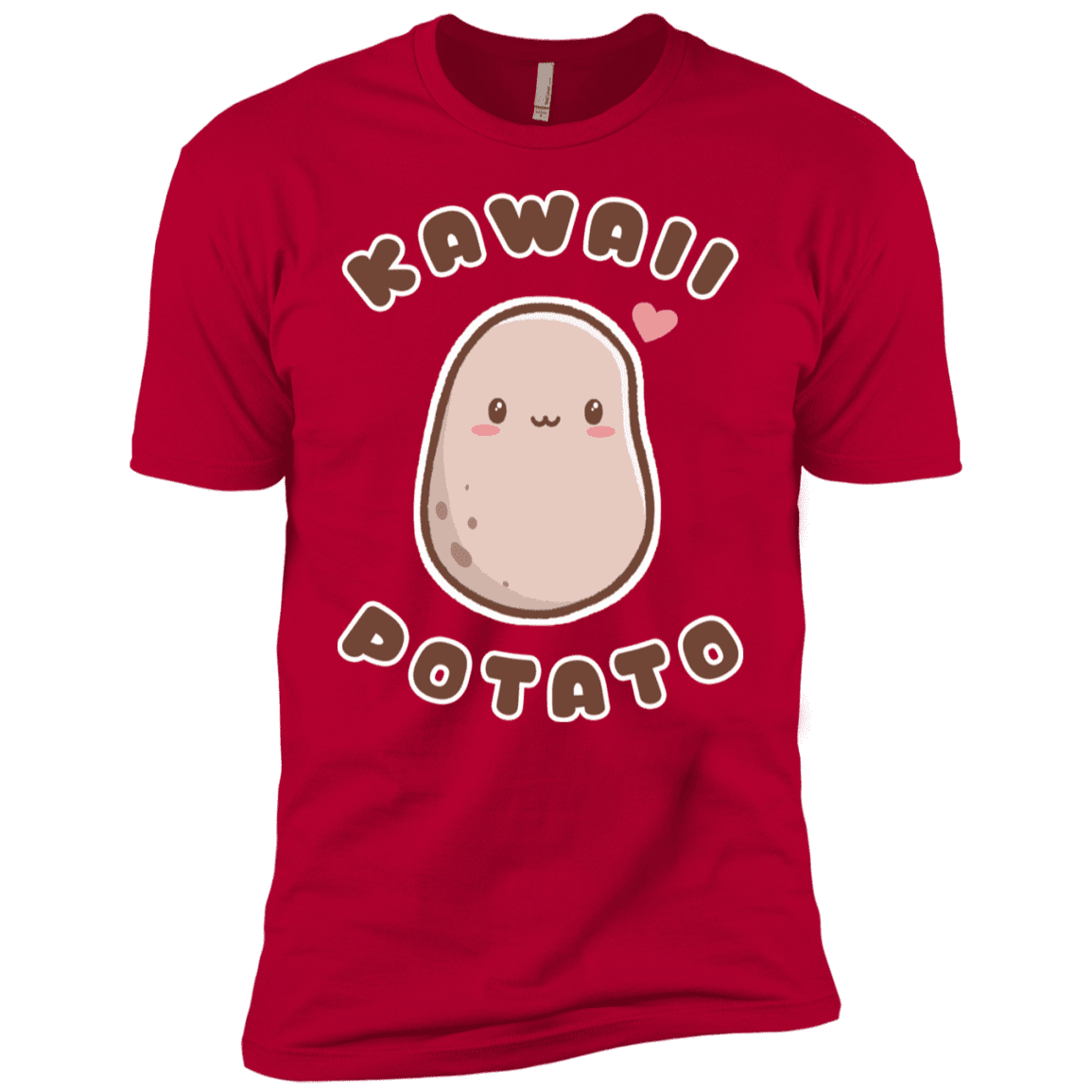 T-Shirts Red / YXS Kawaii Potato Boys Premium T-Shirt