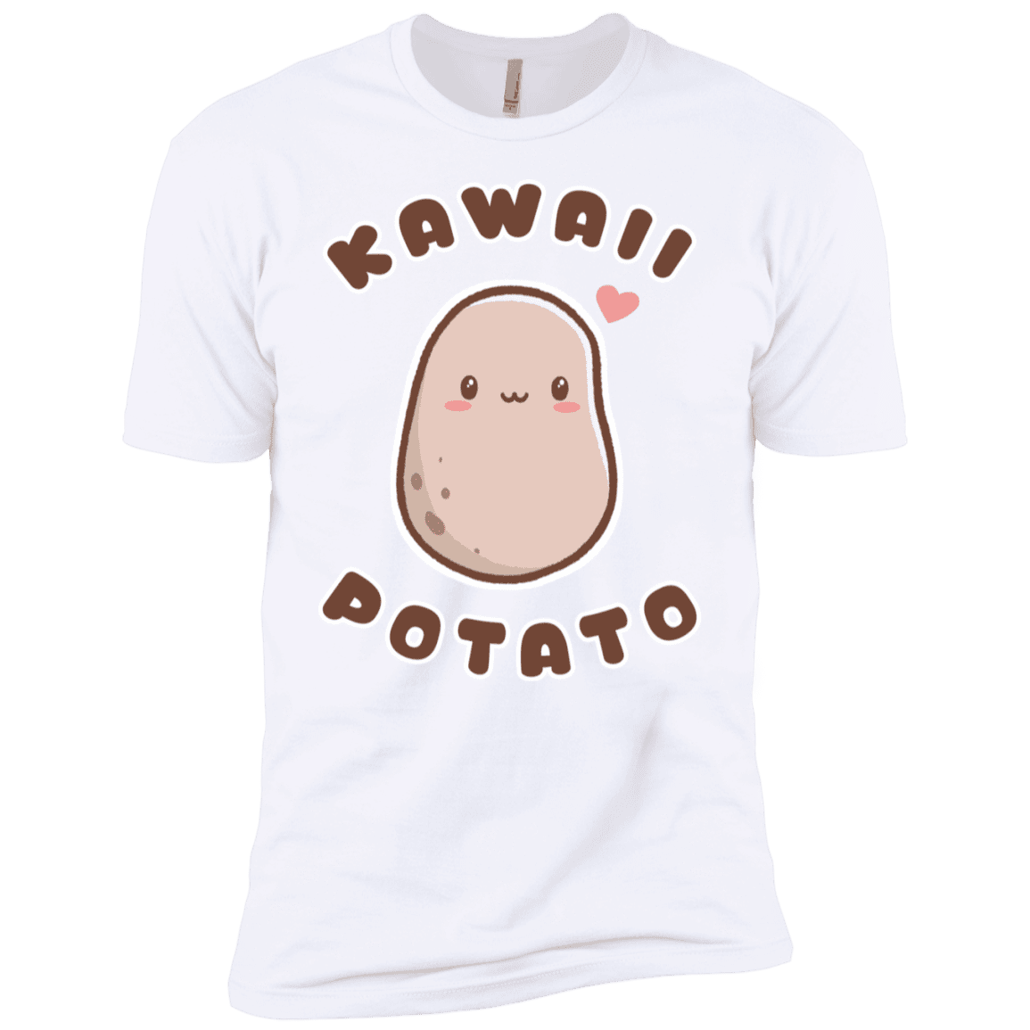 T-Shirts White / YXS Kawaii Potato Boys Premium T-Shirt