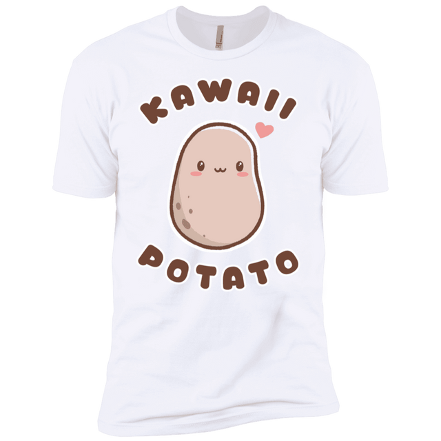 T-Shirts White / YXS Kawaii Potato Boys Premium T-Shirt