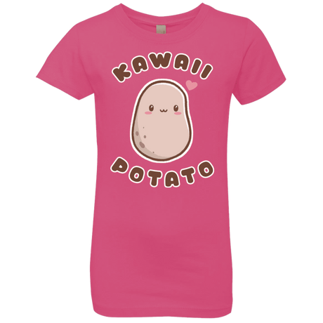 T-Shirts Hot Pink / YXS Kawaii Potato Girls Premium T-Shirt