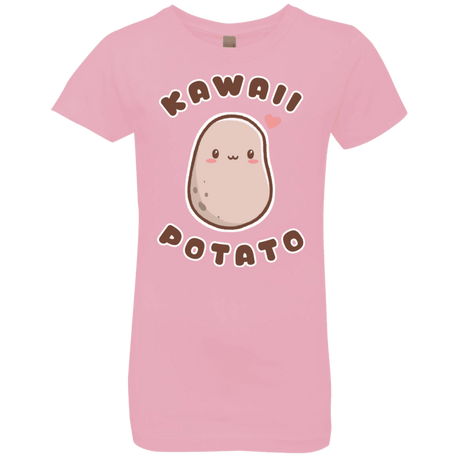 T-Shirts Light Pink / YXS Kawaii Potato Girls Premium T-Shirt