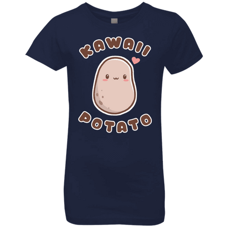 T-Shirts Midnight Navy / YXS Kawaii Potato Girls Premium T-Shirt