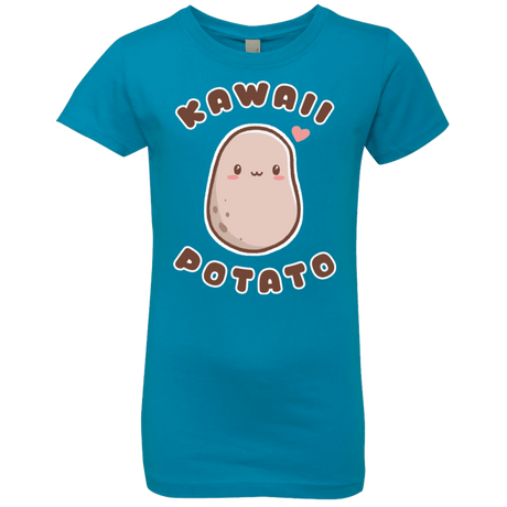 T-Shirts Turquoise / YXS Kawaii Potato Girls Premium T-Shirt