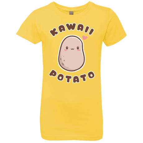 T-Shirts Vibrant Yellow / YXS Kawaii Potato Girls Premium T-Shirt