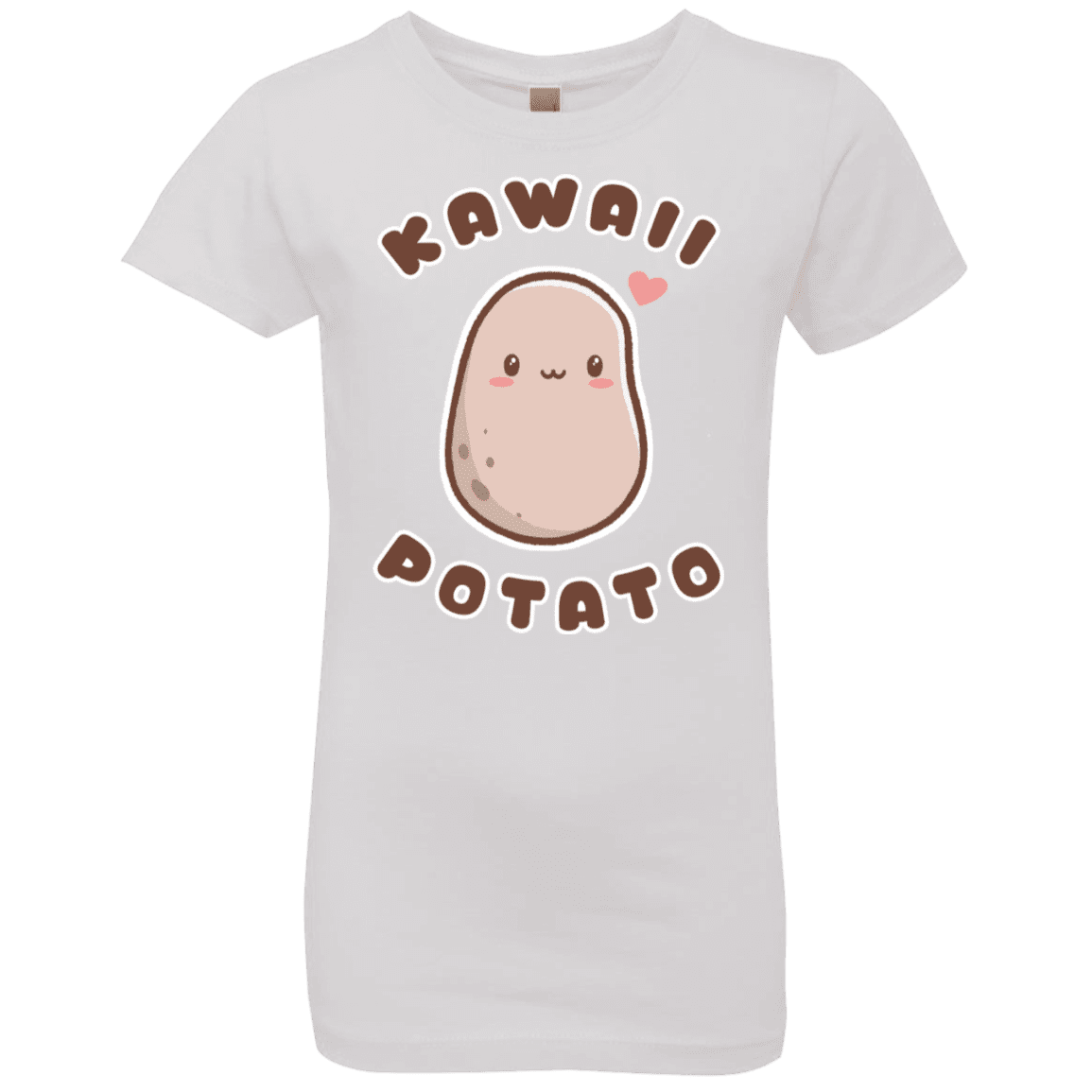 T-Shirts White / YXS Kawaii Potato Girls Premium T-Shirt