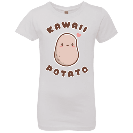 T-Shirts White / YXS Kawaii Potato Girls Premium T-Shirt