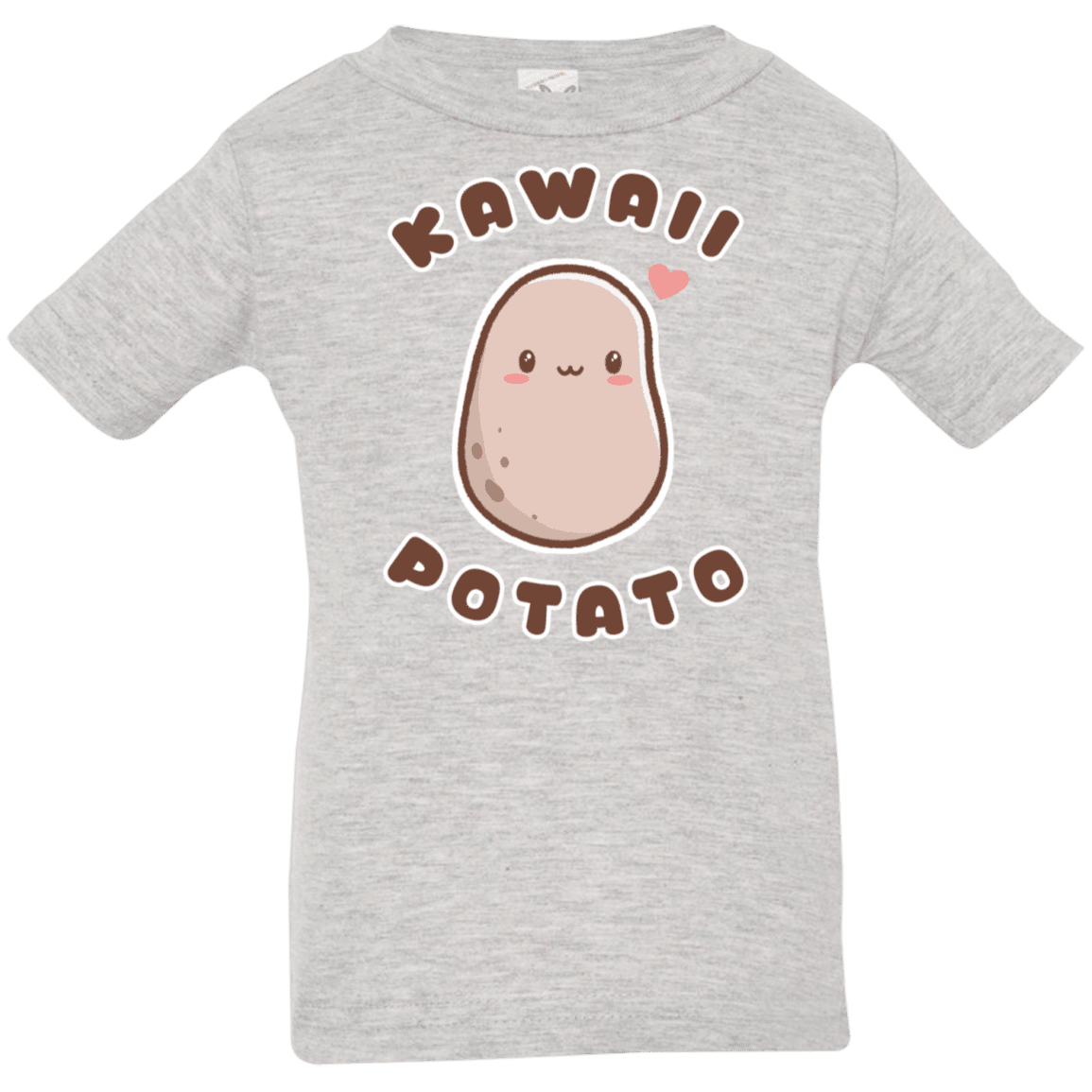 T-Shirts Heather Grey / 6 Months Kawaii Potato Infant Premium T-Shirt