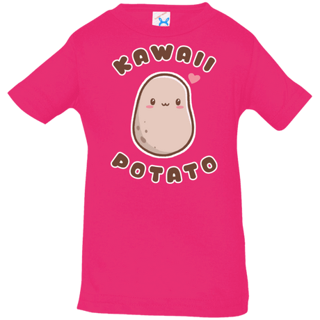 T-Shirts Hot Pink / 6 Months Kawaii Potato Infant Premium T-Shirt