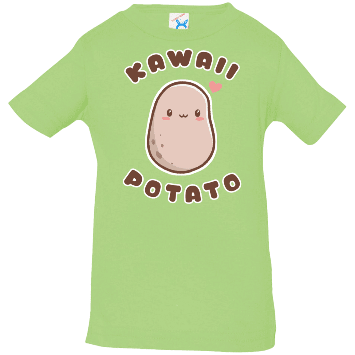 T-Shirts Key Lime / 6 Months Kawaii Potato Infant Premium T-Shirt