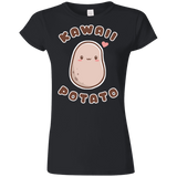 T-Shirts Black / S Kawaii Potato Junior Slimmer-Fit T-Shirt