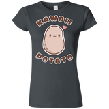 T-Shirts Charcoal / S Kawaii Potato Junior Slimmer-Fit T-Shirt