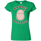 T-Shirts Irish Green / S Kawaii Potato Junior Slimmer-Fit T-Shirt